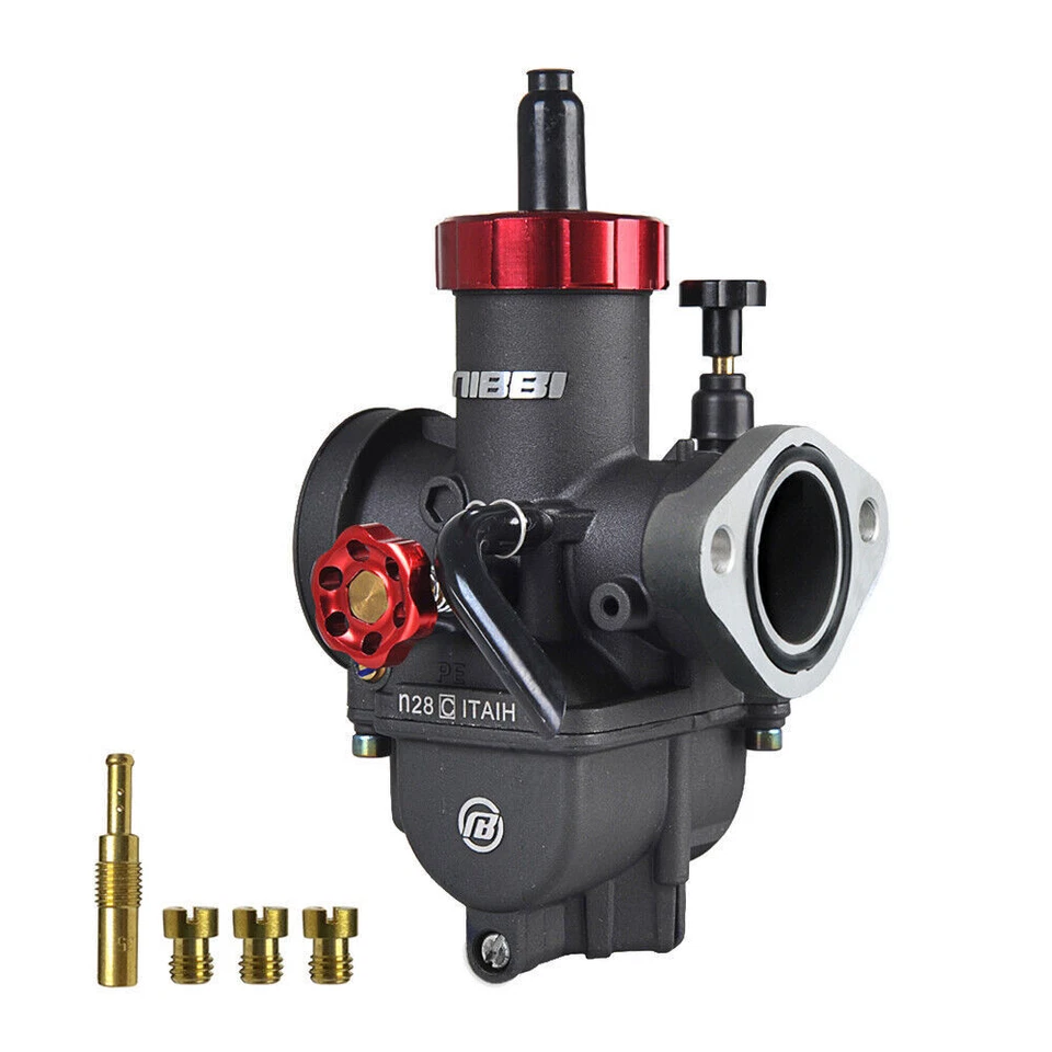 Carburador de carrera pre-jetted NIBBI PE28 para Honda XL185S XL 185S XL125S 1979-1985 Foto 2 de 4