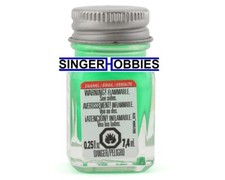 Testors 1174TT Enamel 1/4oz, Green Fluorescent NEW SEALED HH