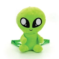 NEW SPOOKYVILLE CRITTERS - Neon Alien Plush Backpack -Festival Rave Bags