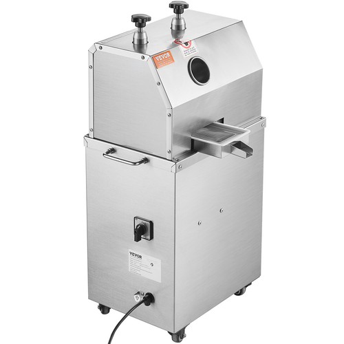 VEVOR Extractor de Zumo de Caña de Azúcar Eléctrico 750W 300kg/h con 3 Rodillos - Imagen 12 de 12