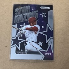 2022 Panini Prizm Star Gazing Juan Soto #SG-10 Washington Nationals A-54