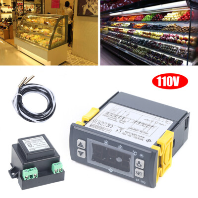 Sf-102 Intelligent Digital Display Thermostat for Refrigerators 110V
