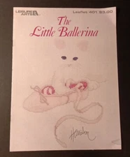 "THE LITTLE BALLERINA" by Leisure Arts Counted Cross Stitch