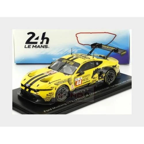 1:43 SPARK Ford Mustang Gt3 Coyote #44 Le Mans 2024 Mies Tuck Hartshorne S9148 - Immagine 2 di 2