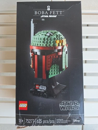 NEW Lego Star Wars 75277 Boba Fett Helmet Complete Box Is Damaged Please Read