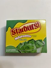 Starburst WATERMELON Flavored Jello Gelatin Dessert Mix 3.94 oz Box - FREE SHIP