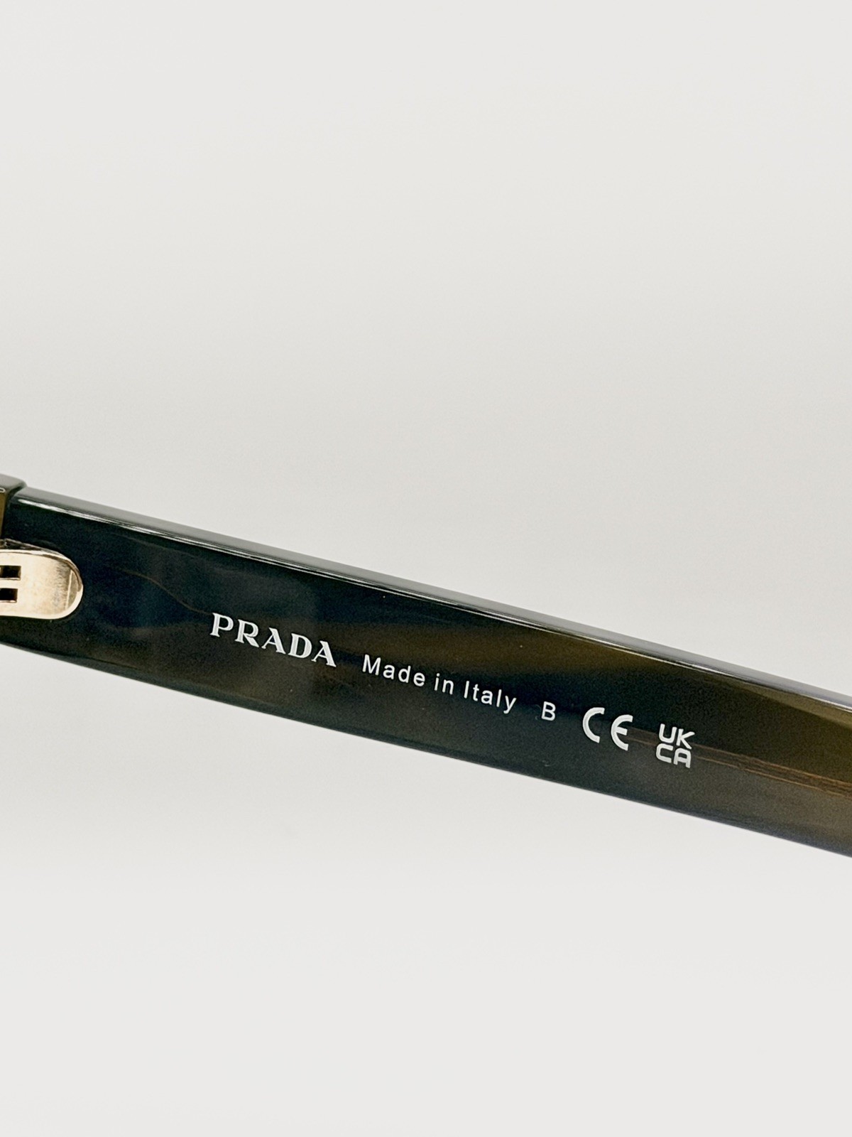 *NEW* Prada SPR C05SF Sunglasses- Striped Lagoon image 9