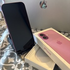 iPhone 16 Pink 128GB In Pristine Condition Unlocked Sim Free Boxed