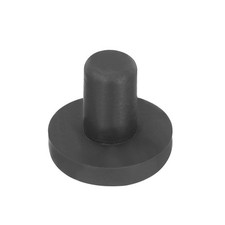 20 PCS T Shaped Solid Silicon Stopper Black High Temp Waterproof Plug 12x8x5mm