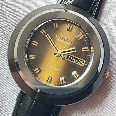 CITIZEN Automatik 4-650972-K GN-4S Herrenuhr 39mm Armband 14-20cm aus Japan