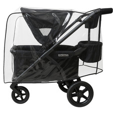 Rain and Wind Cover for Baby Trend Expedition Stroller Wagon/Wagon Plus, Clear D