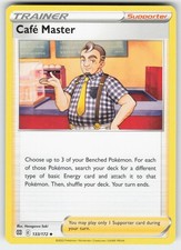 Cafe Master 133/172 Uncommon Brilliant Stars Pokemon Near Mint