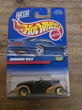 1997 Hot Wheels Mainline/Collector #793 AUBURN 852 Black/Gold w/Gold Lace Spokes