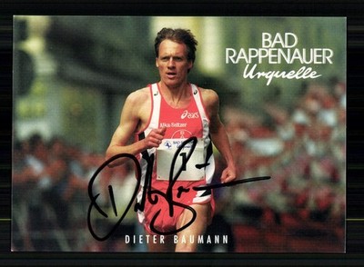 Dieter Baumann Autogrammkarte Original Signiert Leichtathletik + A 246599