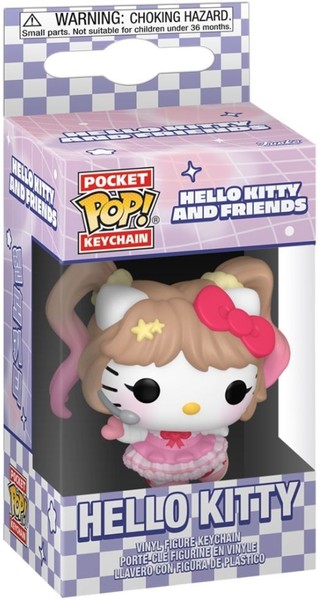 Gadget - Hello Kitty: Funko Pop! Keychain - Hello Kitty Kpop (Portachiavi) -D- F-image