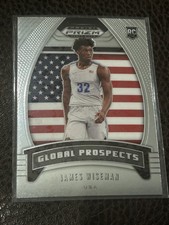 2020-21 Panini Prizm Draft Picks - Global Prospects James Wiseman #97 (RC)