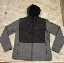 Smartwool Pine Grey Merino Sport Jacket Full Zip Hybrid Hoodie Men's Sz L NWOT