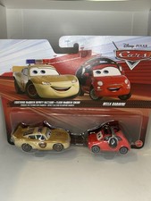 Disney Pixar Cars Deputy Hazard Lightning McQueen & Bella Cadavre - Brand New
