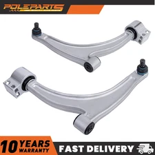Set LH & RH Front Lower Control Arms For 2004-12 Chevy Malibu 2005-10 Pontiac G6