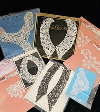 Vintage Lace Collars Appliques Lot Of 10