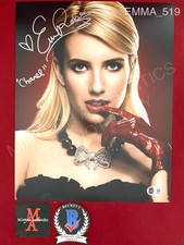 Emma Roberts autographed signed Scream Queens 11x14 photo Beckett COA Chanel