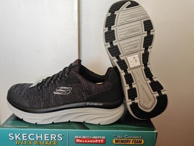 New! Mens Skechers D'Lux Walker Sneaker Shoes 10.5 X Wide