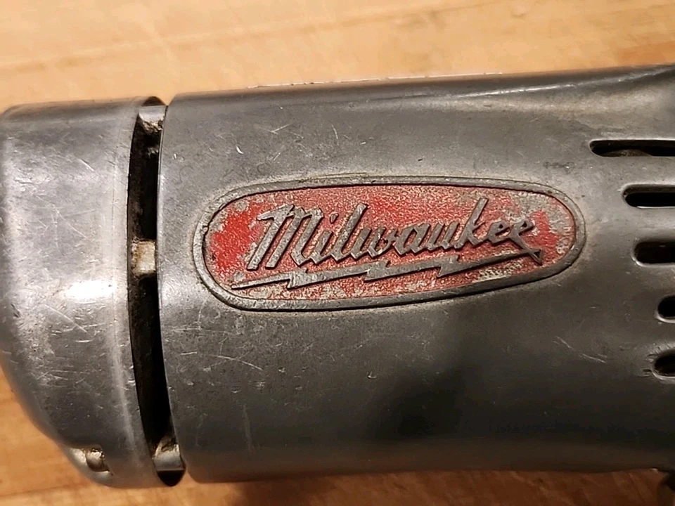 Taladro Tirador Agujero Milwaukee De Colección Cable 1B Reemplazado 3 Puntas Funciona Foto 3 de 4