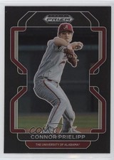 2022 Panini Prizm Draft Picks Black Prizm Connor Prielipp #PDP48 12po