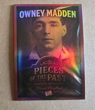 2025 Pieces of the Past The Mobsters Owney Madden #I-63 Red Foil #'d 8/25
