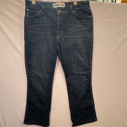 Wrangler Riggs Workwear Dark Blue Denim Jeans
