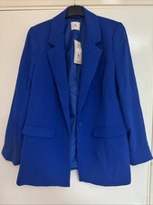 Tu Woman Blue Blazer Size 12 - New With Tags