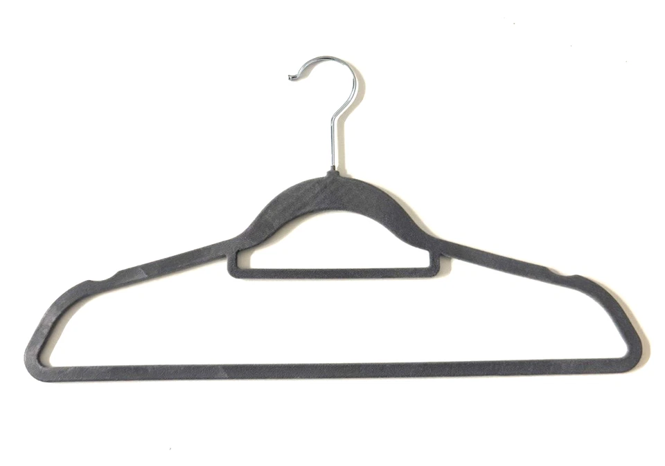 Blumtal 50 Kleiderbügel Samt rutschfeste Bügel 360° drehbar Krawattenhalter NEU