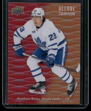 2023-24 Upper Deck Allure #CF-2 Matthew Knies Color Flow Red-Orange