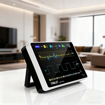 FNIRSI 1013D Handheld Digital Tablet oscilloscope Portable Storage 2CH 100MHz