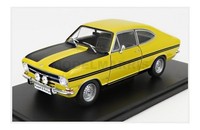 Edicola AB24P006 Opel - Kadett B Rallye 1970 Gelb Schwarz 1/24 Modellauto