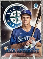 2022 Bowman Draft #HA-17 Cole Young Heir Apparent