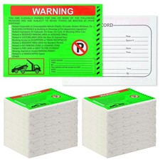 300 Pcs Parking Violation Stickers No Parking Stickers Bad Notice Tow Notice ...