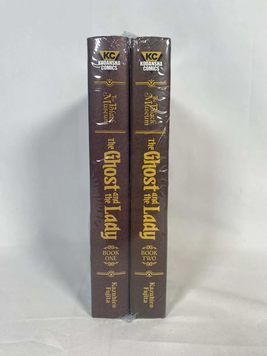 The Black Museum The Ghost and the Lady Manga Volumes 1 & 2 COMPLETE SET BUNDLE