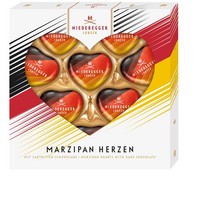 Marzipan Herzen 125G Niederegger Zartbitter-Schokolade FußBall-Wm 2026