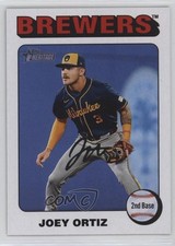 2024 Topps Heritage High Number White Border Joey Ortiz #584 16wc