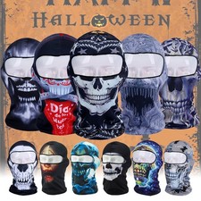 Halloween Balaclava Full Face Mask Skull Face Cover Cycling Sport Dress Up Party