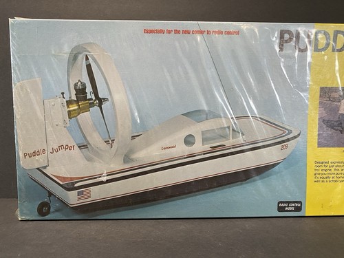 Vintage Sterling Models Puddle Jumper Airboat RC Model Kit B-26 SEALED UNOPENED - Picture 5 of 14