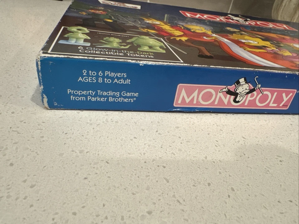 Simpsons Monopoly Treehouse Of Horror Collectors Edition-Incomplete-READ DESCRIP - Image 3 of 4