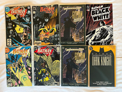 Vintage 45 Comic Book Lot - Batman Year Three Complete Set #436-439, 1980s/1990s