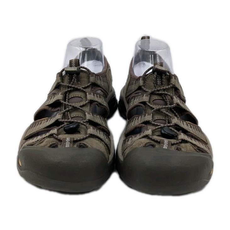 Sandali KEEN Newport H2 punta chiusa impermeabili uomo 10 sandali da trekking marrone