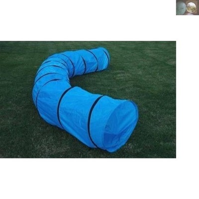 18 Ft Dog Agility Training Tunnel with 24 Inch Opening - Durable & AKC Compliant