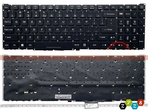 ACER Predator Helios 18 PH18-71 PH18-72 N23Q2 Keyboard US Per-Key RGB Backlit