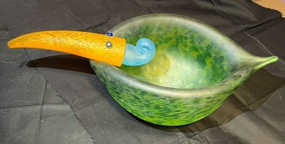 Tweedy bowl, part of the Studio Line collection from Glasstudio Borowski