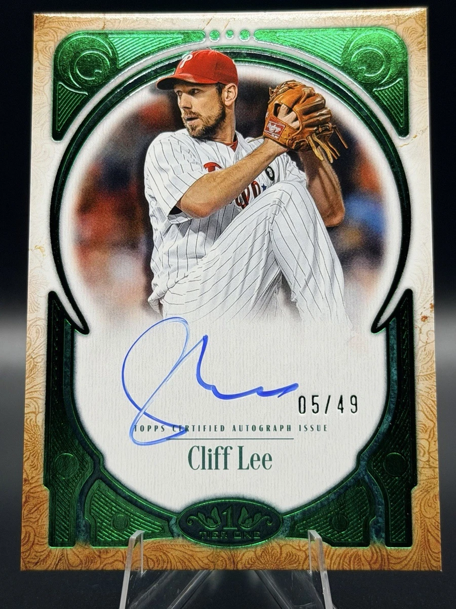Cliff Lee Baseball Sports Trading Card Singles Serial Numbered for