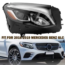 Complete Right LED Headlight Fit 16-2019 MB GLC300 Basic Lighting Factory Style